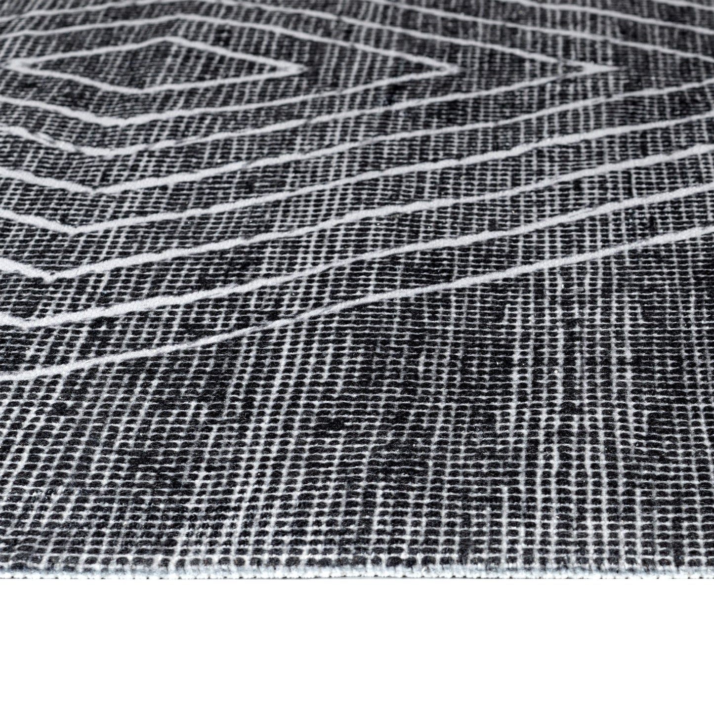 Tapis chenille lavable 1010 Anthracite