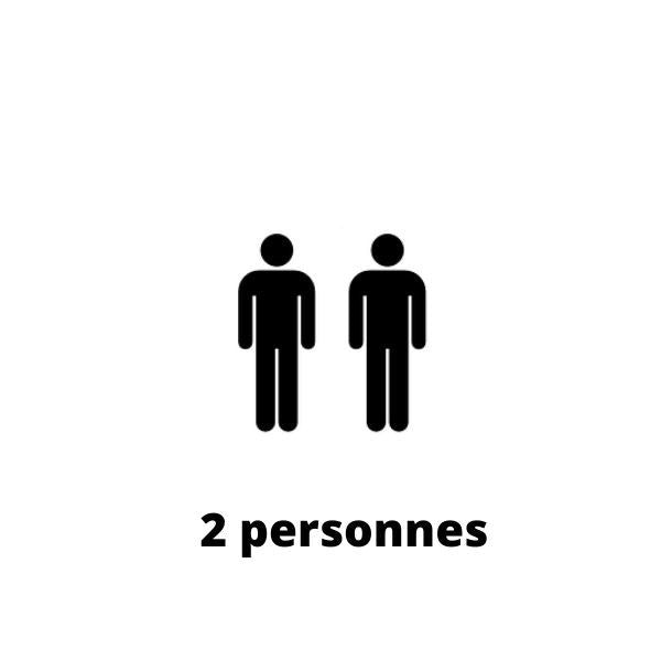 Lot de 2 drap housse Microfibre