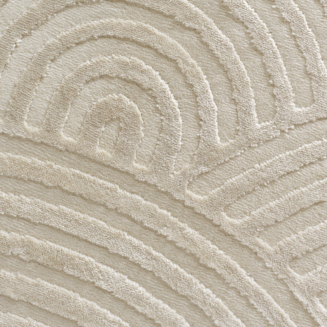 Tapis de salon RIO 15 - Ecru