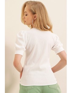 Blouse à encolure carré MT Clothes
