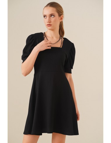 Robe en Maille à encolure Carré MT Clothes