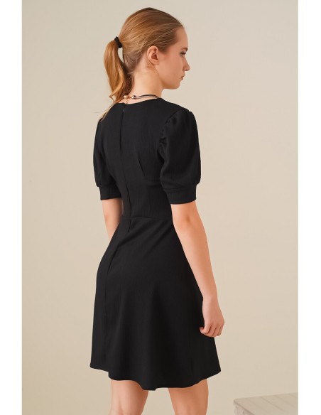 Robe en Maille à encolure Carré MT Clothes