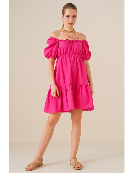 Robe Evasée en Popeline MT Clothes