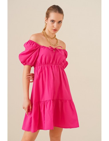 Robe Evasée en Popeline MT Clothes