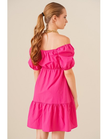 Robe Evasée en Popeline MT Clothes