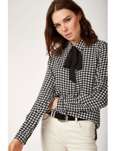 Chemise à Carreaux - Noir/Blanc MT Clothes