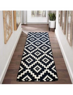 Tapis de salon Black&White Mani Textile