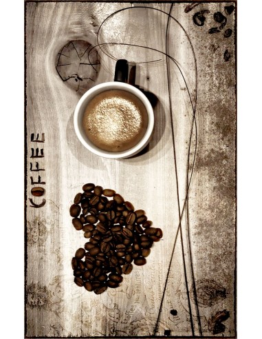 Tapis de cuisine COFFEE Mani Textile