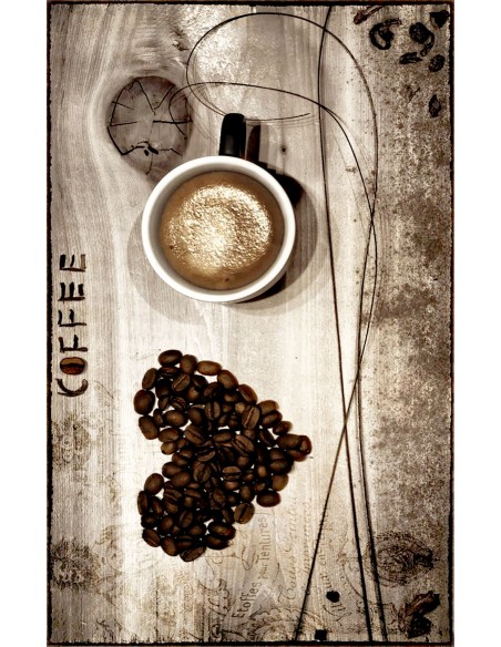 Tapis de cuisine COFFEE Mani Textile