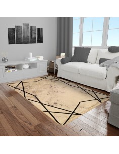 Tapis de salon Croisé Mani Textile