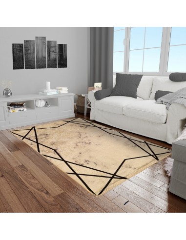 Tapis de salon Croisé Mani Textile