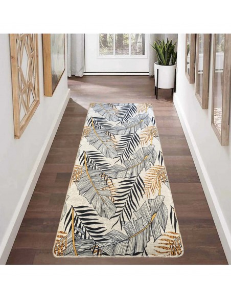 Tapis de salon Feuille Mani Textile