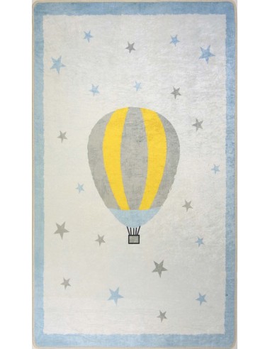 Tapis Enfant MONGOLFIERE Mani Textile