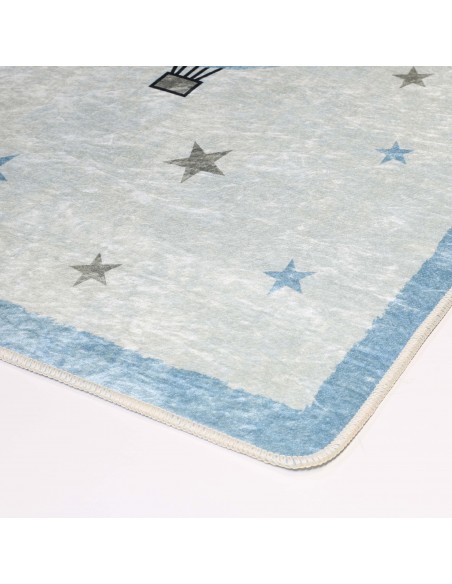 Tapis Enfant MONGOLFIERE Mani Textile