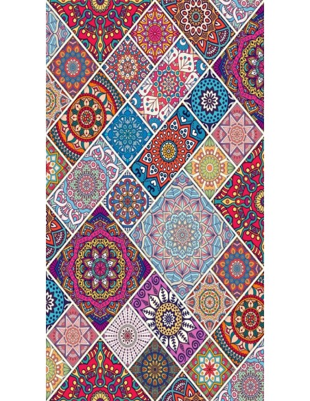 Tapis d'intérieur Coloré Mani Textile