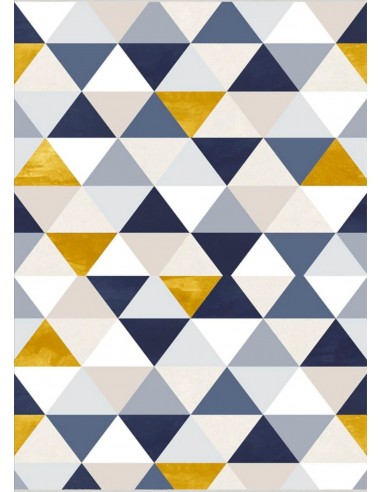 Tapis de salon Triangle Mani Textile