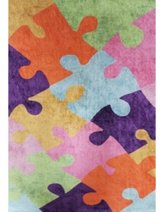 Tapis Coloré PUZZLE