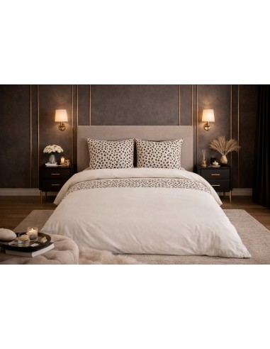 Parure de Lit en Coton Réversible –...