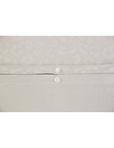 Parure de Lit Microfibre Frappée – Beige