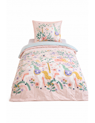 Parure de Lit Enfant Réversible motif...