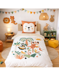 Parure de lit Microfibre...