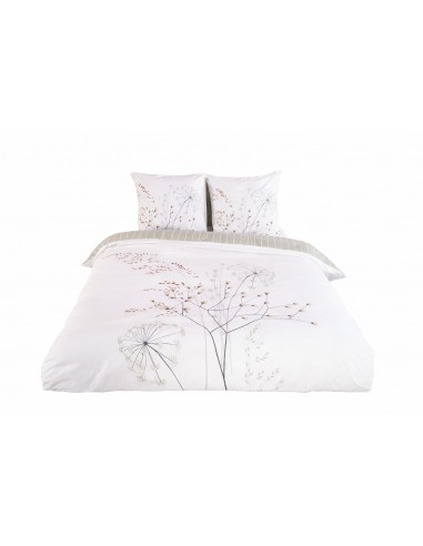 Parure de lit FLEUR ZEN – 100% coton...