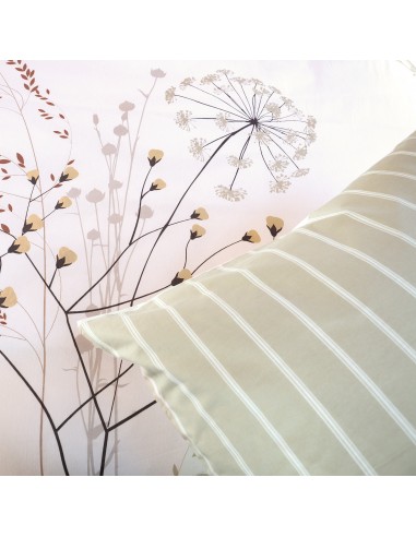 Parure de lit FLEUR ZEN – 100% coton...