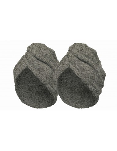 Lot de 2 Serviette Coton Cheveux