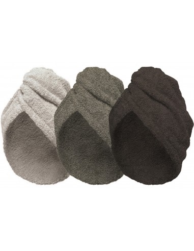 Lot de 2 Serviette Coton Cheveux