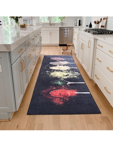 Tapis de Cuisine Antidérapant Design...
