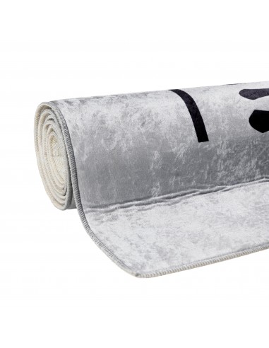 Tapis de Cuisine “KITCHEN” Gris/Noir