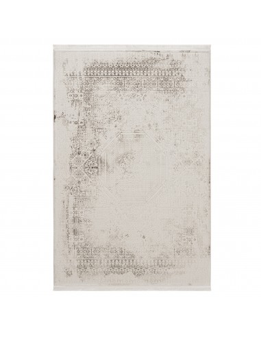 Tapis Vintage Élégance Crème & Gris