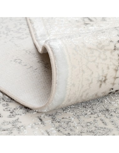 Tapis Vintage Élégance Crème & Gris