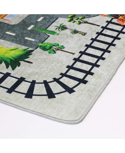 Tapis Enfant CIRCUIT ZOO