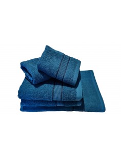Lot de serviettes Bleu