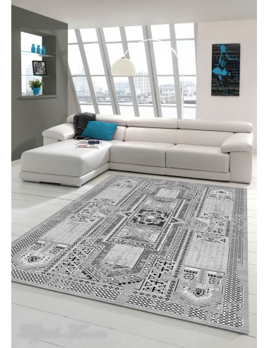 Tapis EDFOU Gris