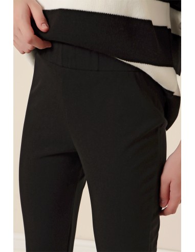 Pantalon Pattes Evasés - Noir