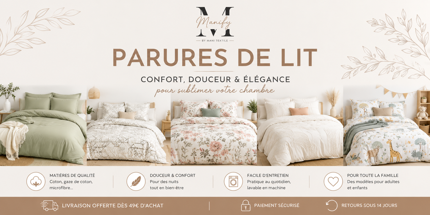 PARURE DE LIT