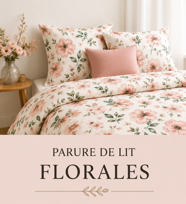 Parures de lit Florales