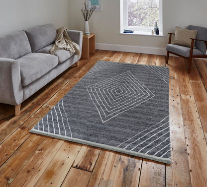Tapis chenille lavable 1010 Anthracite