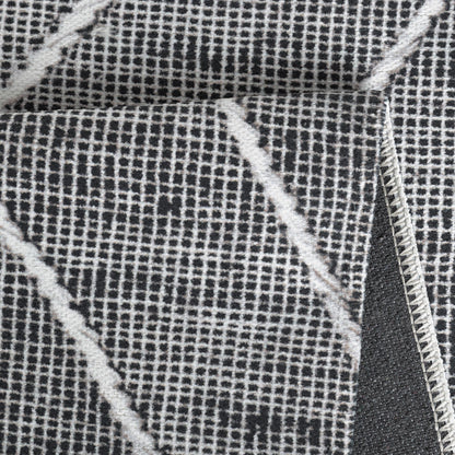 Tapis chenille lavable 1010 Anthracite
