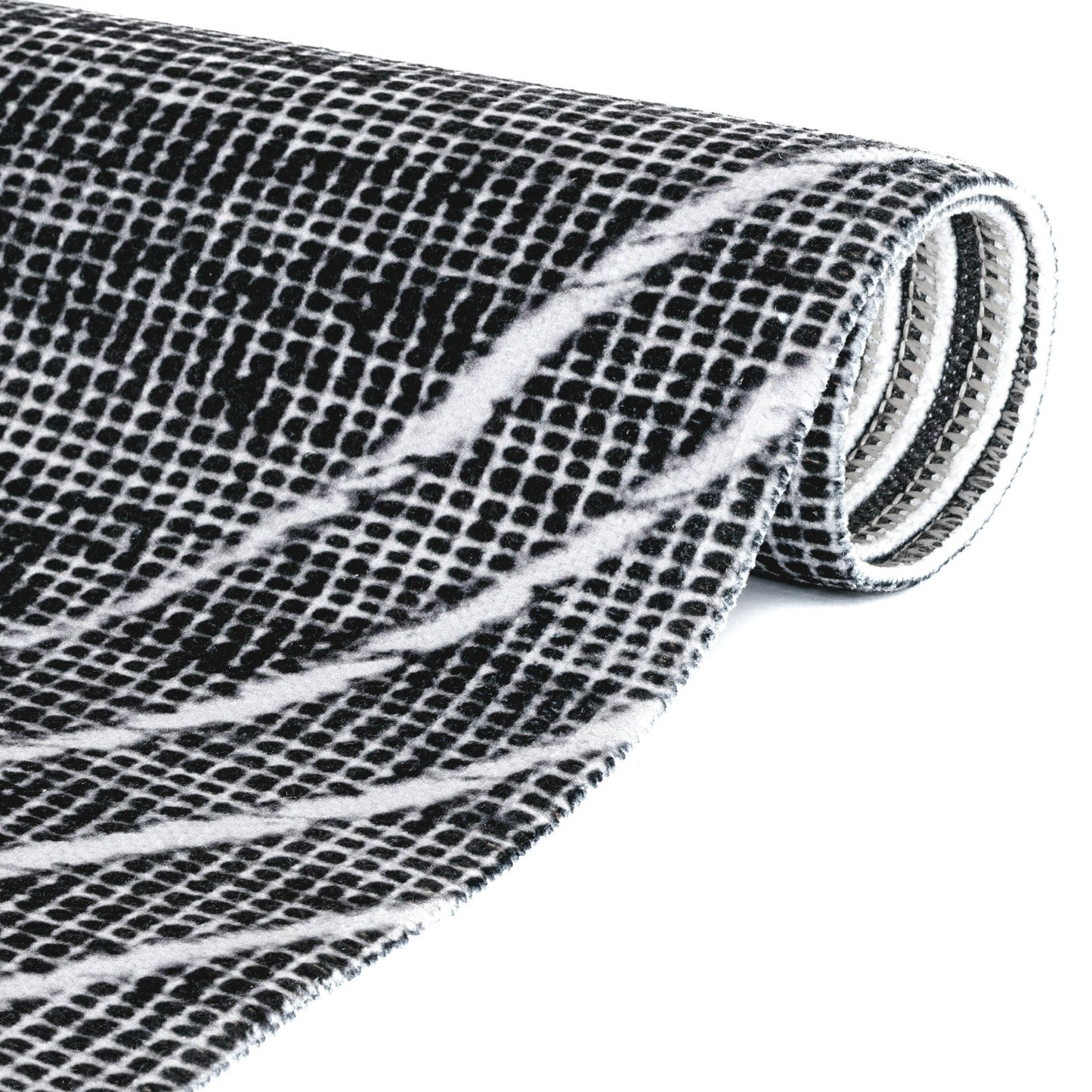 Tapis chenille lavable 1010 Anthracite