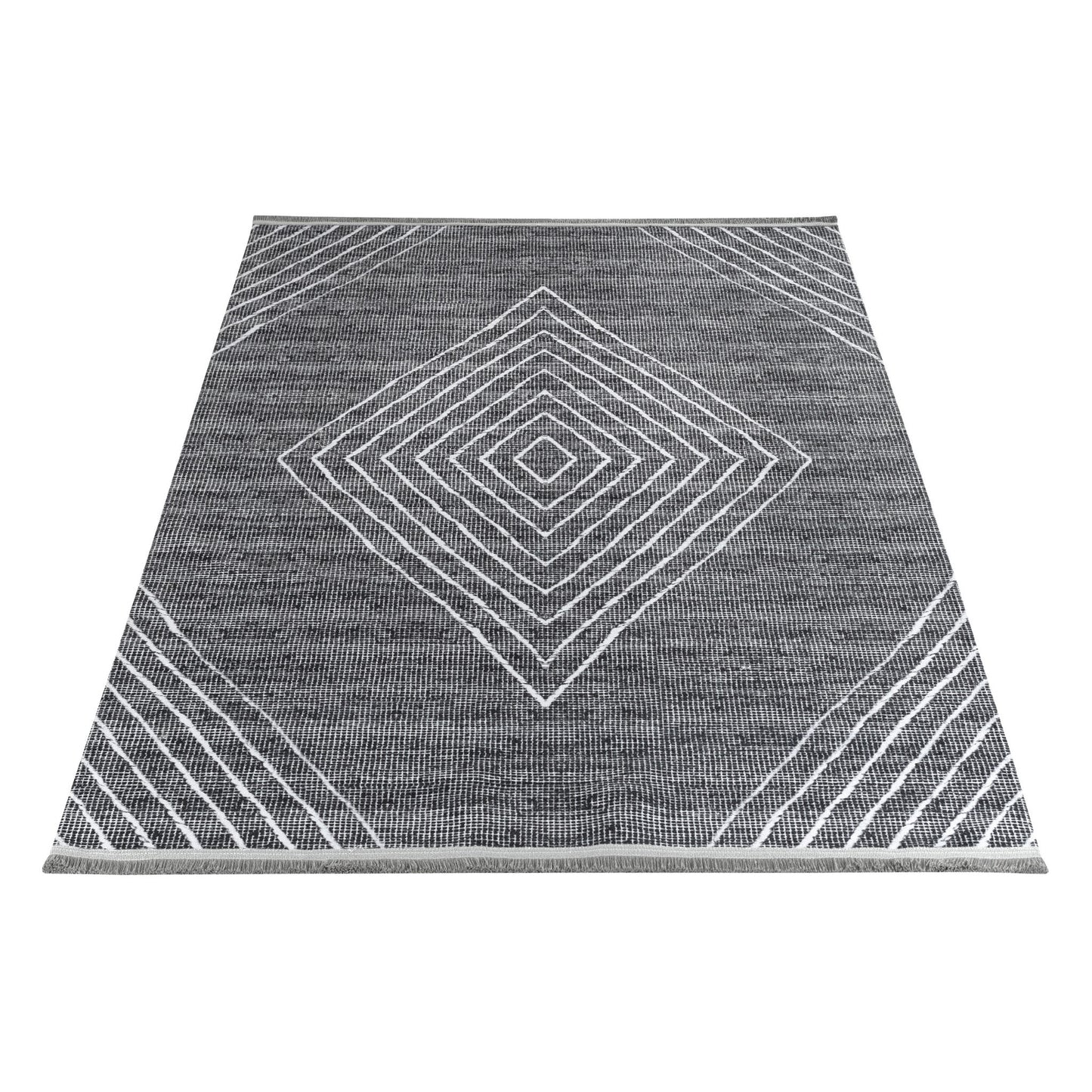 Tapis chenille lavable 1010 Anthracite