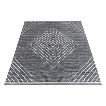 Tapis chenille lavable 1010 Anthracite