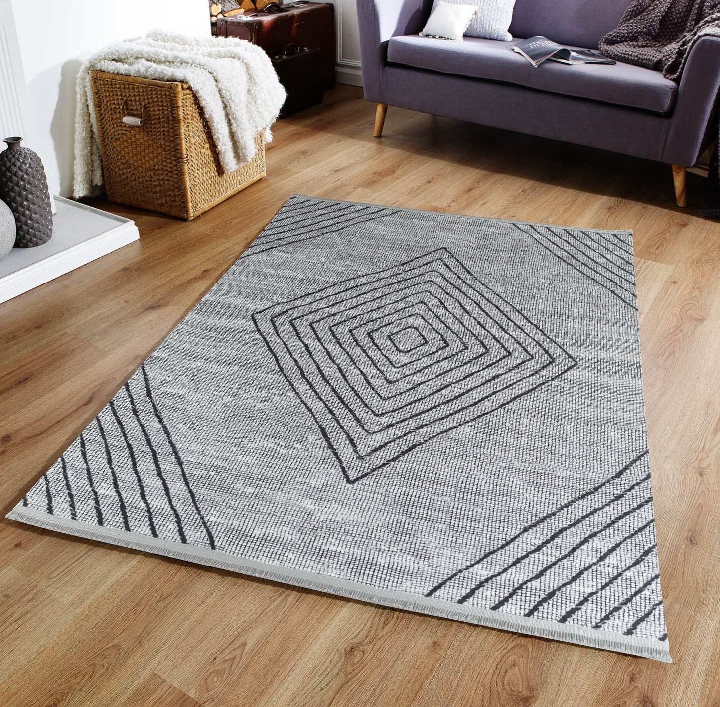 Tapis de salon EFE 1010 Gris