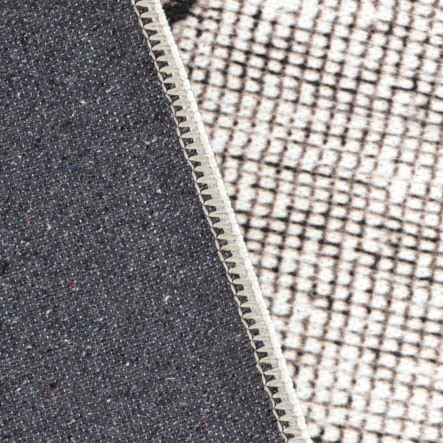 Tapis chenille géométrique EFE 1010 Marron