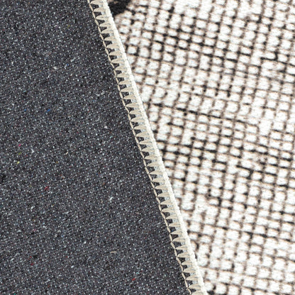 Tapis chenille géométrique EFE 1010 Marron