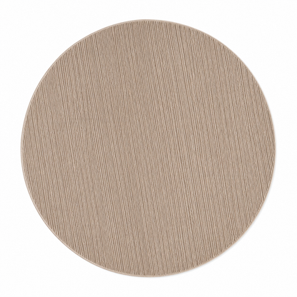 Tapis rond uni LIMA 1050 Beige – 2250 g/m²