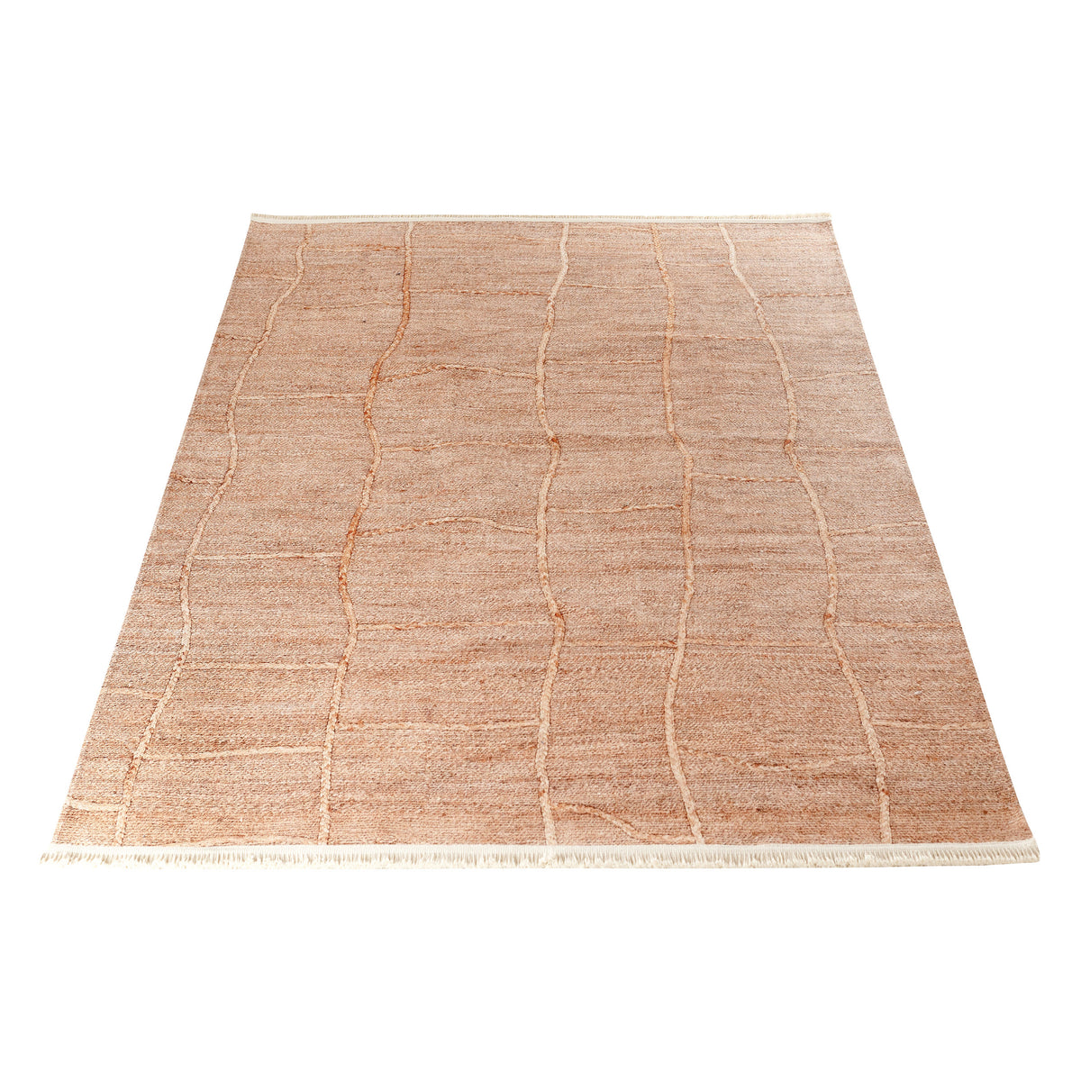 Tapis chenille moderne EFE 1065 Beige