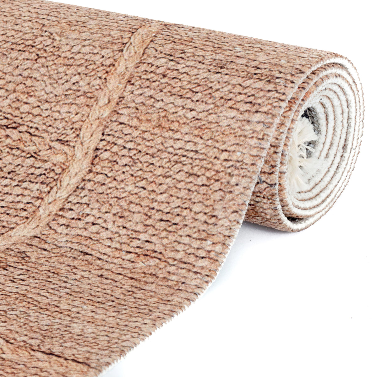 Tapis chenille moderne EFE 1065 Beige